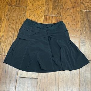 Athleta women’s wherever ruched layered skirt